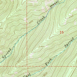 United States Geological Survey Spread Mountain, MT (1968, 24000-Scale) digital map