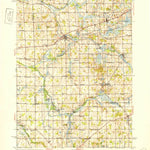 United States Geological Survey Spring Arbor, MI (1949, 62500-Scale) digital map