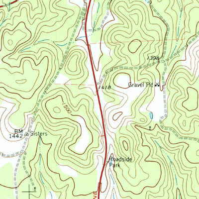 United States Geological Survey Spring Branch, TX (1964, 24000-Scale) digital map