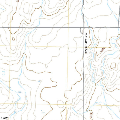 United States Geological Survey Spring Brook, ND (2020, 24000-Scale) digital map