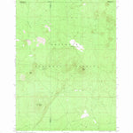 United States Geological Survey Spring Butte, OR (1963, 24000-Scale) digital map