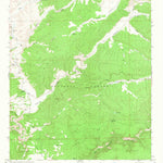 United States Geological Survey Spring Canyon, NM (1967, 24000-Scale) digital map