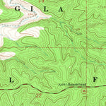 United States Geological Survey Spring Canyon, NM (1967, 24000-Scale) digital map