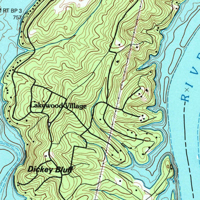 United States Geological Survey Spring City, TN (1966, 24000-Scale) digital map