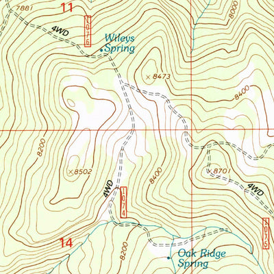 United States Geological Survey Spring City, UT (2001, 24000-Scale) digital map