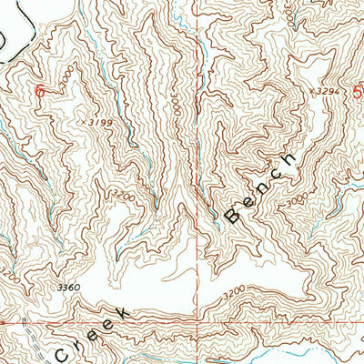 United States Geological Survey Spring Coulee, MT (1964, 24000-Scale) digital map
