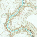 United States Geological Survey Spring Creek Basin, ID (1973, 24000-Scale) digital map