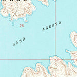 United States Geological Survey Spring Creek Bay, MT (1972, 24000-Scale) digital map