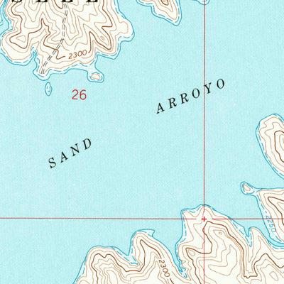 United States Geological Survey Spring Creek Bay, MT (1972, 24000-Scale) digital map