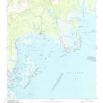 United States Geological Survey Spring Creek, FL (1972, 24000-Scale) digital map