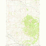 United States Geological Survey Spring Creek Junction, MT (1970, 24000-Scale) digital map