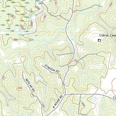 United States Geological Survey Spring Creek, LA (2020, 24000-Scale) digital map