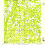 United States Geological Survey Spring Creek, LA-MS (1940, 31680-Scale) digital map