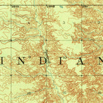 United States Geological Survey Spring Creek, MT (1915, 62500-Scale) digital map