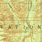 United States Geological Survey Spring Creek, MT (1915, 62500-Scale) digital map