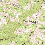 United States Geological Survey Spring Creek, NC (1946, 24000-Scale) digital map
