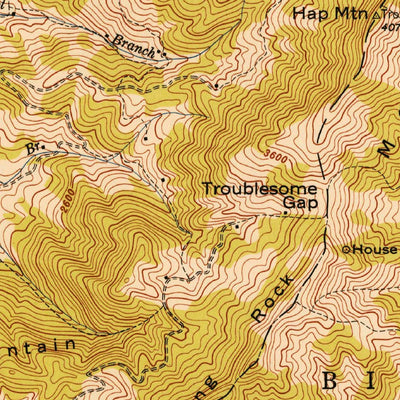 United States Geological Survey Spring Creek, NC (1947, 24000-Scale) digital map