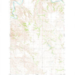 United States Geological Survey Spring Creek, ND (1980, 24000-Scale) digital map