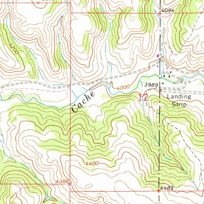 United States Geological Survey Spring Creek Ranch, MT (1967, 24000-Scale) digital map