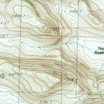 United States Geological Survey Spring Creek Reservoir, ID (1986, 24000-Scale) digital map