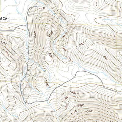 United States Geological Survey Spring Creek Reservoir, ID (2020, 24000-Scale) digital map