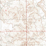 United States Geological Survey Spring Creek SW, MT (1983, 24000-Scale) digital map