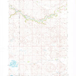 United States Geological Survey Spring Creek SW, SD (1969, 24000-Scale) digital map