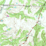 United States Geological Survey Spring Creek, TN (1966, 24000-Scale) digital map