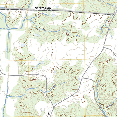 United States Geological Survey Spring Creek, TN (2022, 24000-Scale) digital map