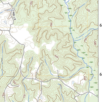 United States Geological Survey Spring Creek, TN (2022, 24000-Scale) digital map