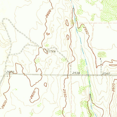 United States Geological Survey Spring Creek, TX (1962, 24000-Scale) digital map