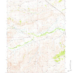 United States Geological Survey Spring Creek, WY (1949, 24000-Scale) digital map
