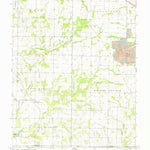 United States Geological Survey Spring Garden, IL (1974, 24000-Scale) digital map