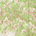 United States Geological Survey Spring Gulch, MT (1967, 24000-Scale) digital map