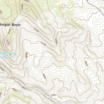 United States Geological Survey Spring Gulch, NV (2021, 24000-Scale) digital map