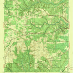 United States Geological Survey Spring Hill, AL (1943, 31680-Scale) digital map