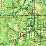 United States Geological Survey Spring Hill, AL (1943, 31680-Scale) digital map