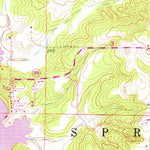 United States Geological Survey Spring Hill, AR (1951, 24000-Scale) digital map