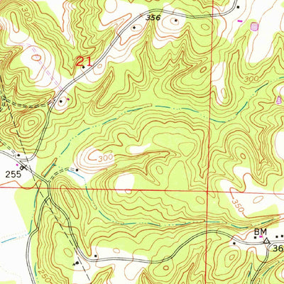 United States Geological Survey Spring Hill, AR (1951, 24000-Scale) digital map