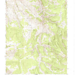 United States Geological Survey Spring Hill Creek, CO (1962, 24000-Scale) digital map