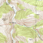 United States Geological Survey Spring Hill Creek, CO (1962, 24000-Scale) digital map