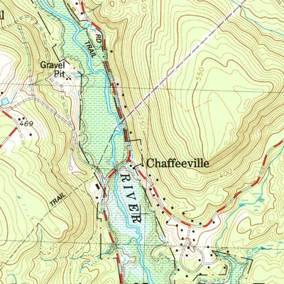 United States Geological Survey Spring Hill, CT (1983, 24000-Scale) digital map