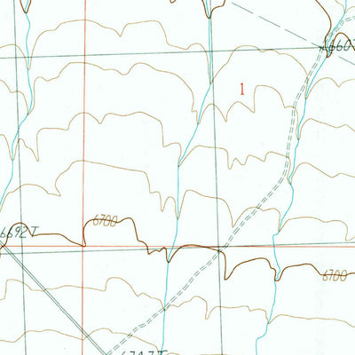 United States Geological Survey Spring Hill, ID (1989, 24000-Scale) digital map