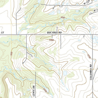 United States Geological Survey Spring Hill, KS (2022, 24000-Scale) digital map