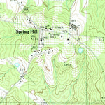 United States Geological Survey Spring Hill, SC (1988, 24000-Scale) digital map