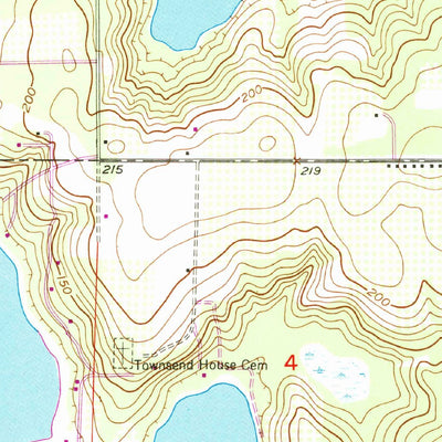United States Geological Survey Spring Lake, FL (1954, 24000-Scale) digital map