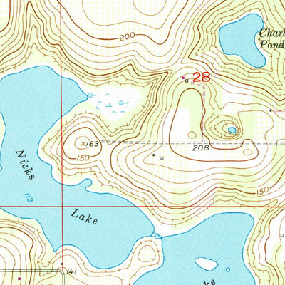 United States Geological Survey Spring Lake, FL (1954, 24000-Scale) digital map