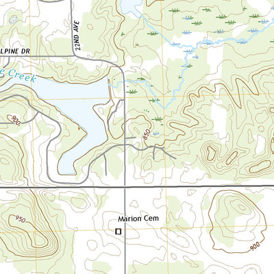 United States Geological Survey Spring Lake, WI (2022, 24000-Scale) digital map