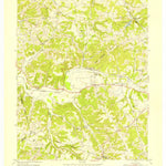 United States Geological Survey Spring Lick, KY (1954, 24000-Scale) digital map