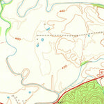 United States Geological Survey Spring Lick, KY (1971, 24000-Scale) digital map